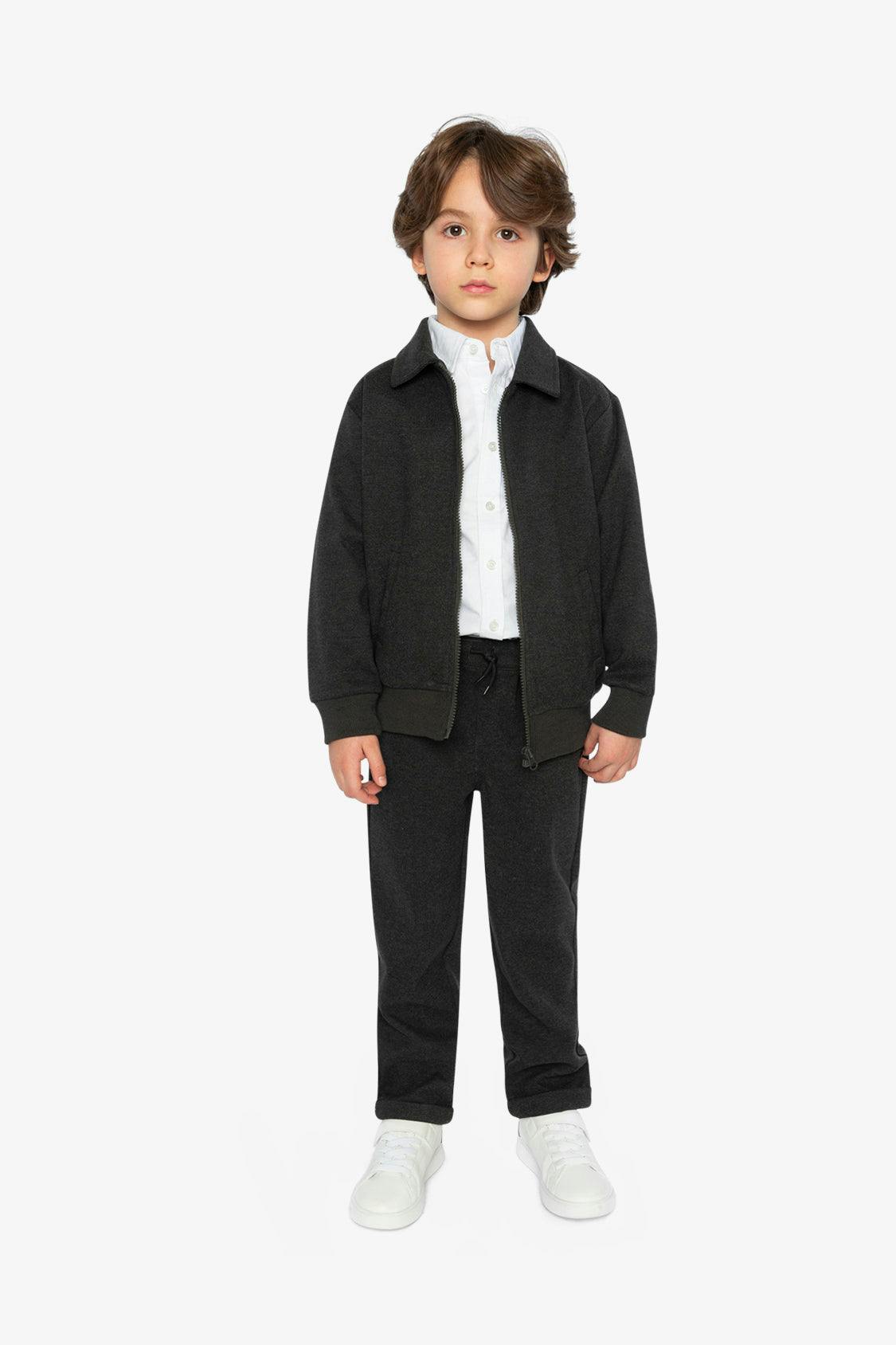 Stretch Twill Pants Black