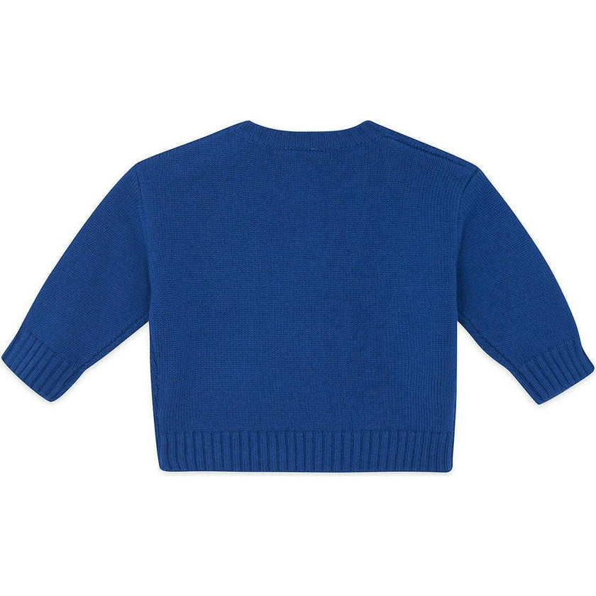 BONTON Misty West Baby Sweater - Bleu Brut