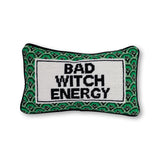 Bad Witch Energy Needlepoint Pillow
