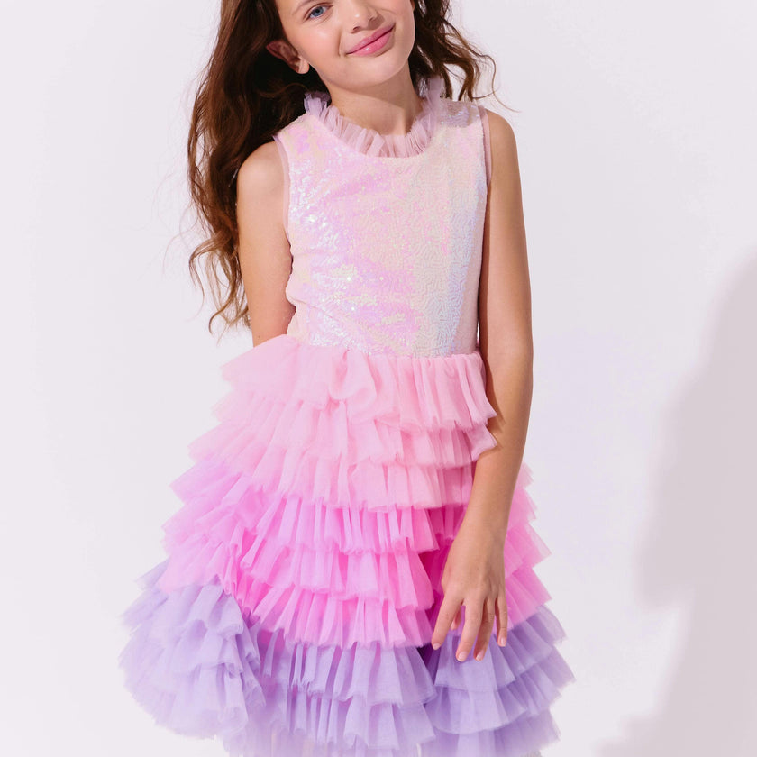 Dreamy Ombre Tulle Dress