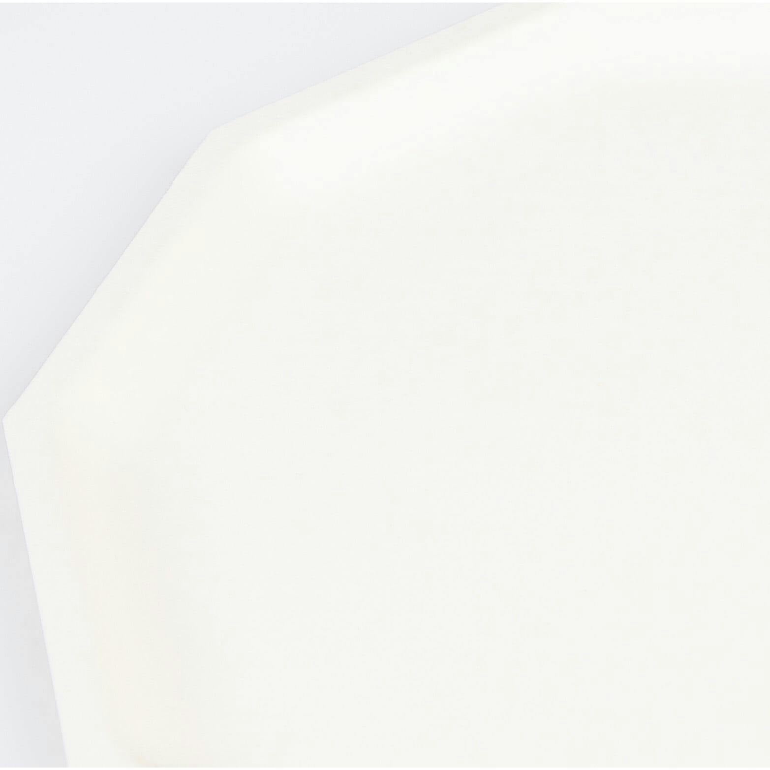 Cream Decagon Compostable Side Plates