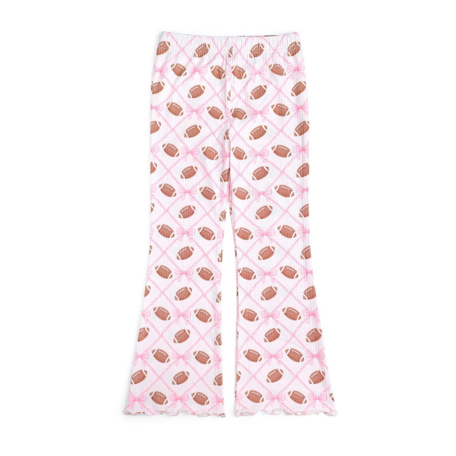Football Trellis Flare Legging
