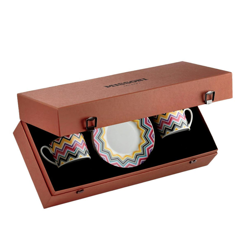 Marrakech Luxury Box Set 2 Pcs. Tea Cup & Saucer - 8