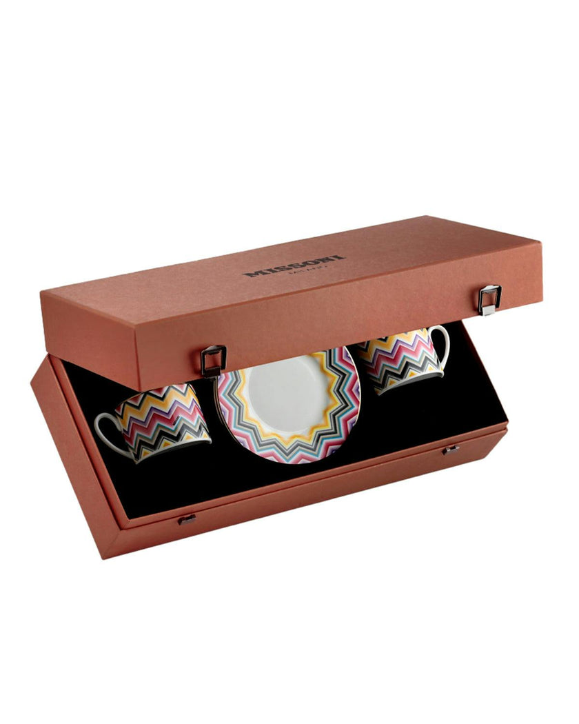 Marrakech Luxury Box Set 2 Pcs. Tea Cup & Saucer - 8