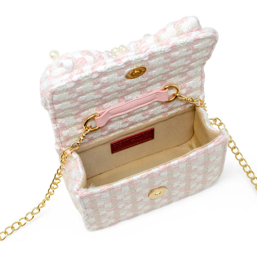 Girls Tiny Quilted Treasure Purse