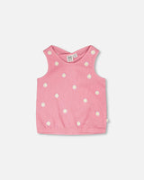 Crinkle Jersey Tank Top