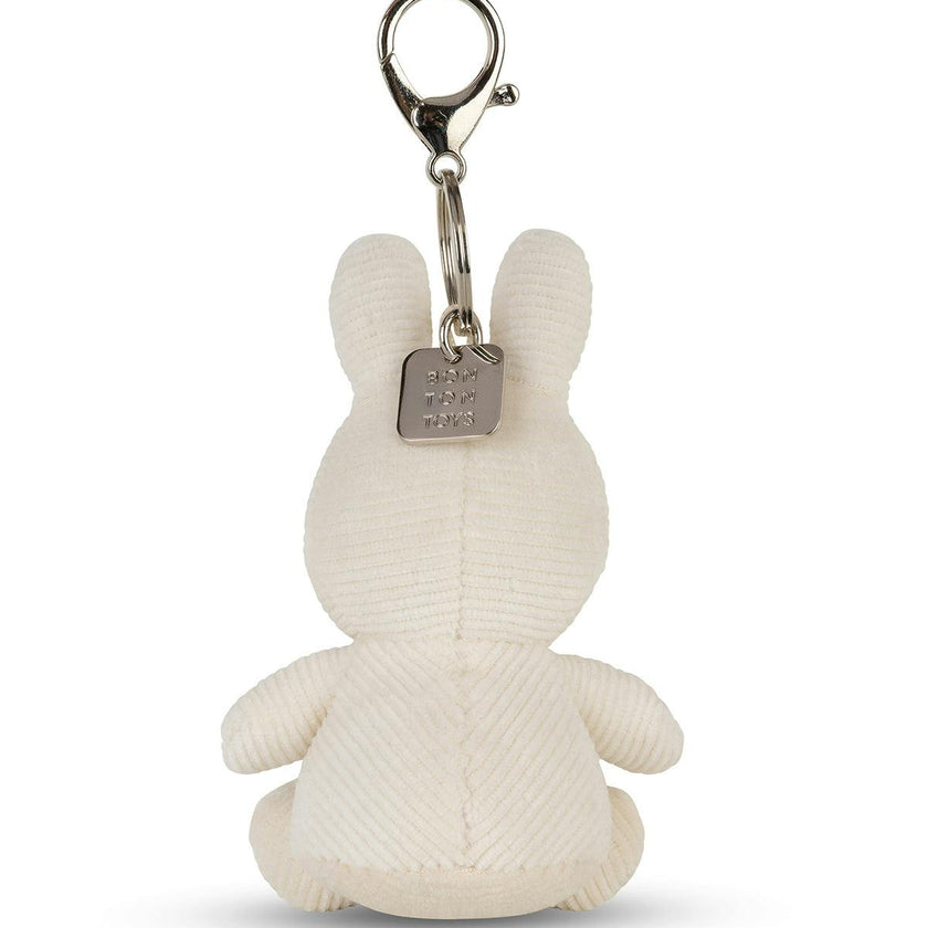 Keychain Four Leaf Clover Offwhite 4"