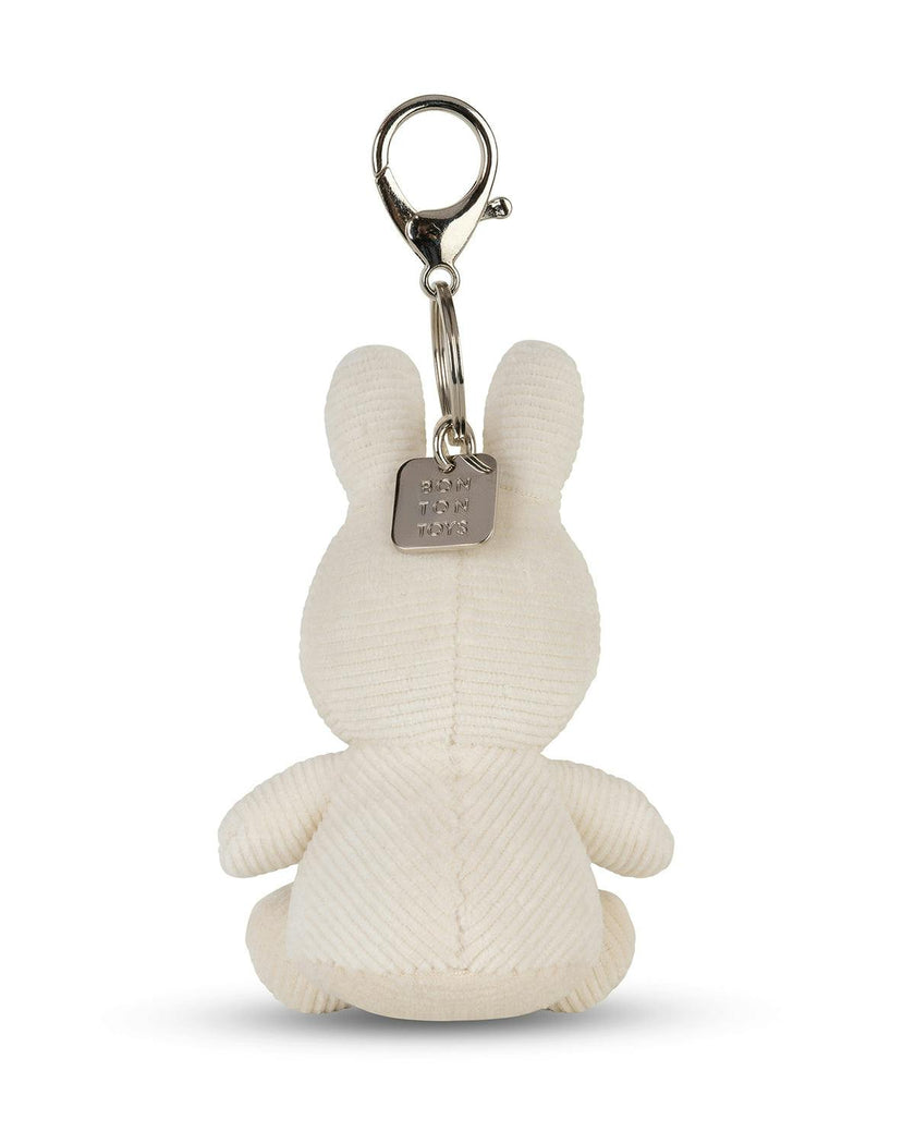 Keychain Four Leaf Clover Offwhite 4"