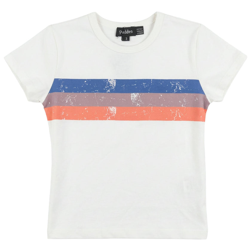 Multi Color Stripe Tshirt