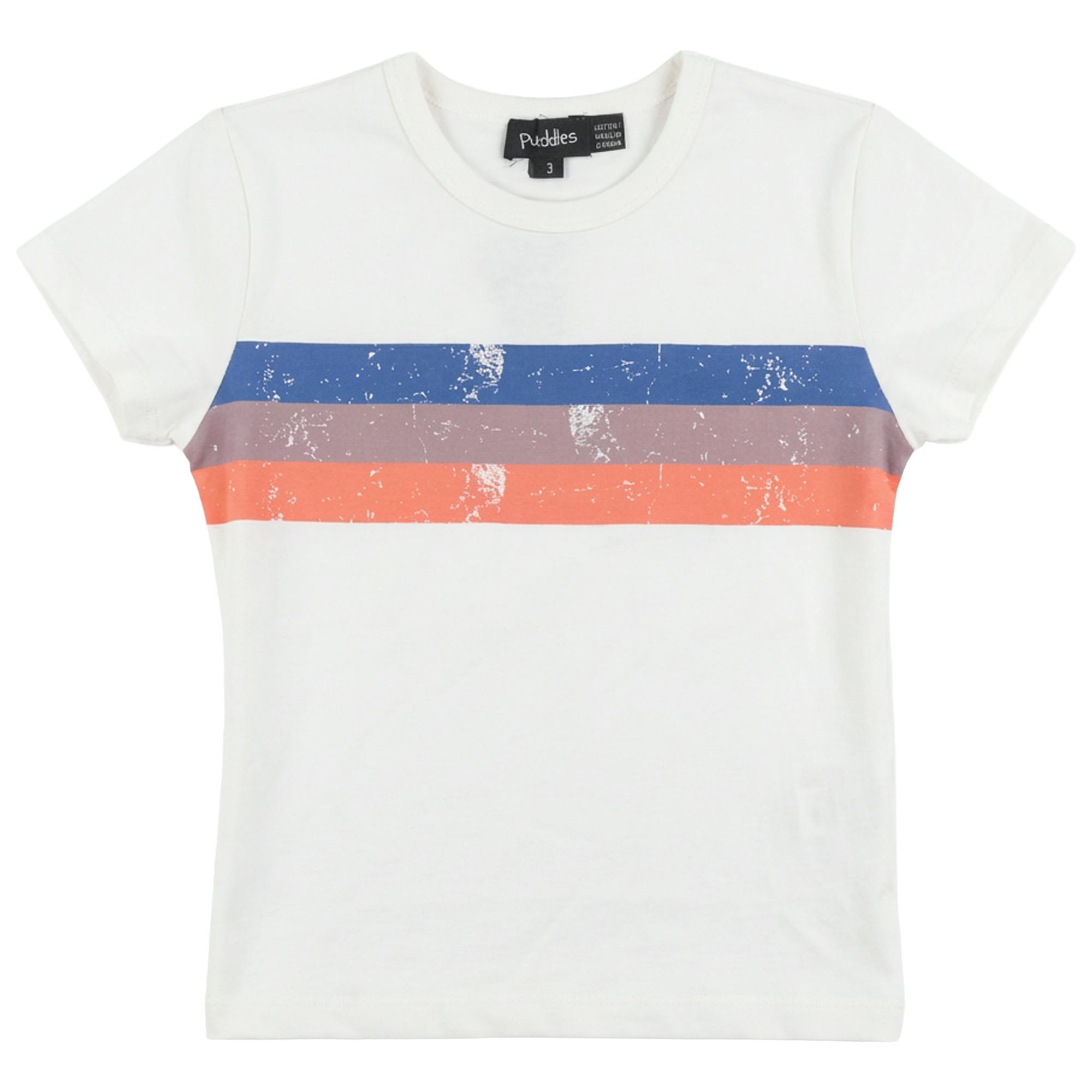 Multi Color Stripe Tshirt