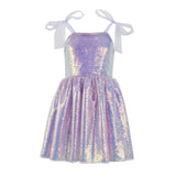 Lavender Sequin Tank Dress