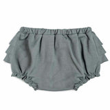Denim Ruffle Bloomer