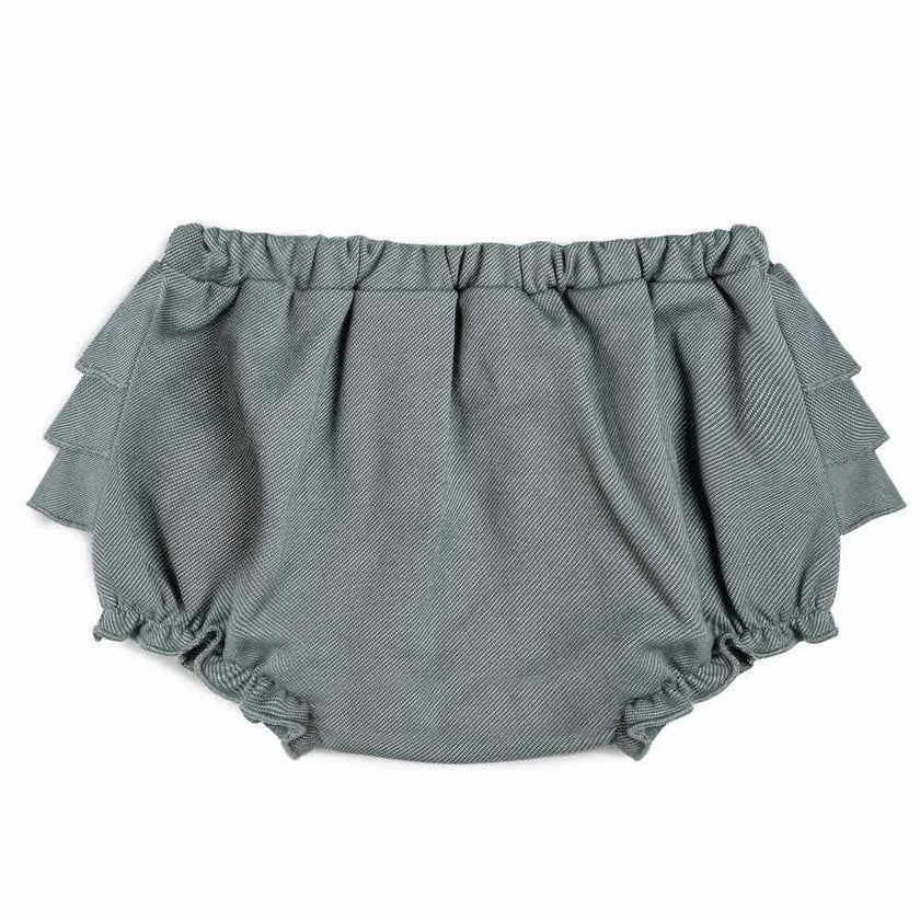 Denim Ruffle Bloomer