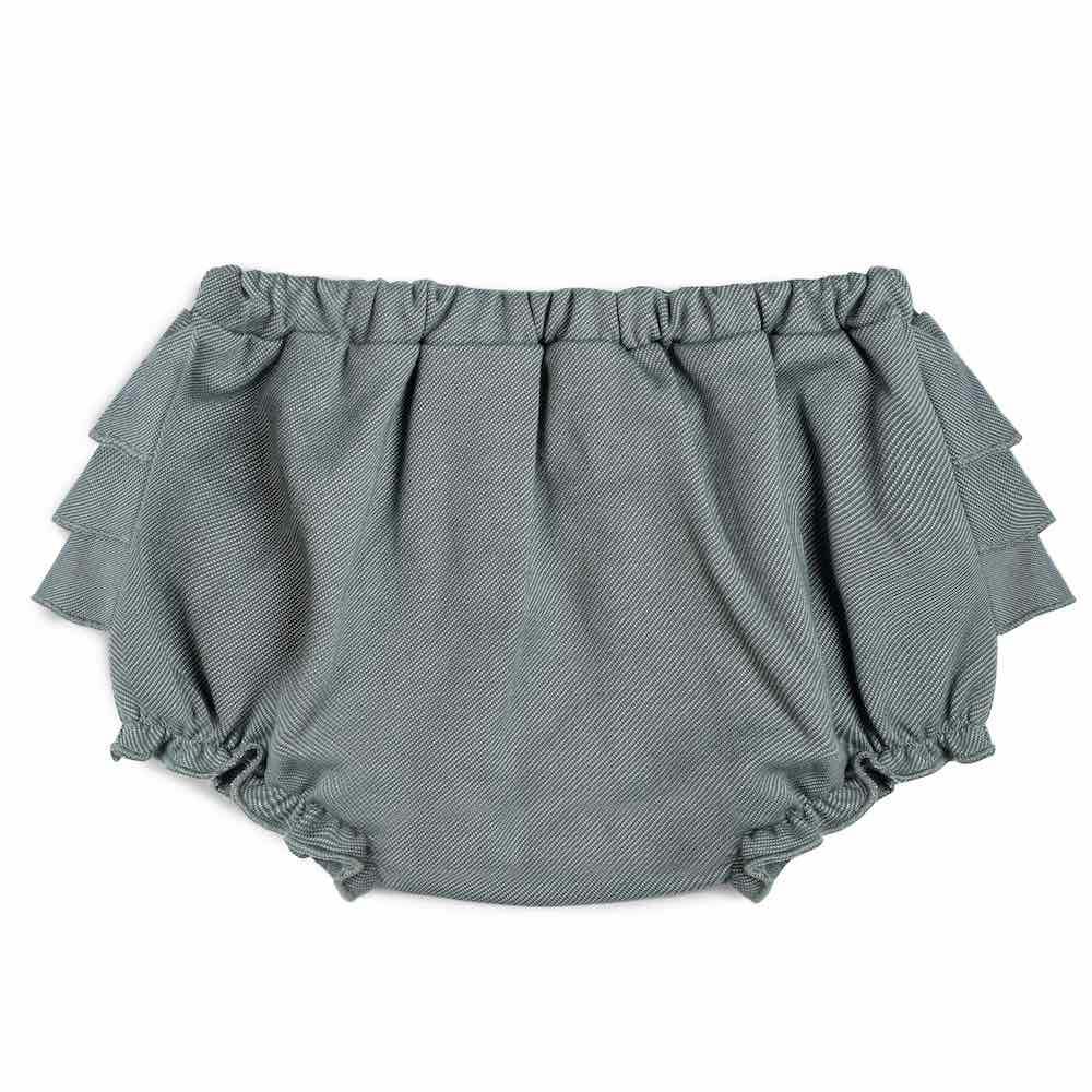 Denim Ruffle Bloomer