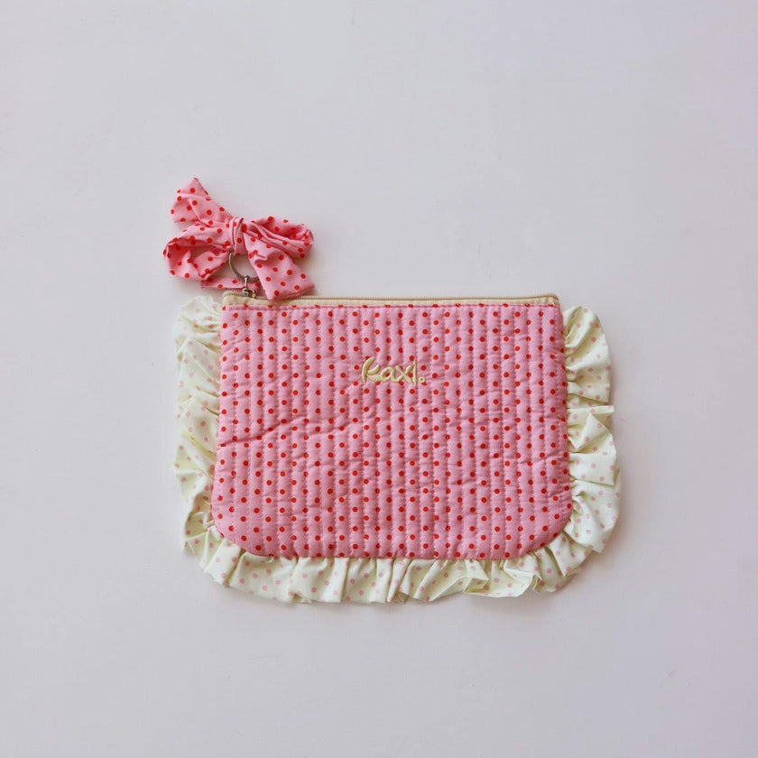 POLKA DOT COSMETIC BAG