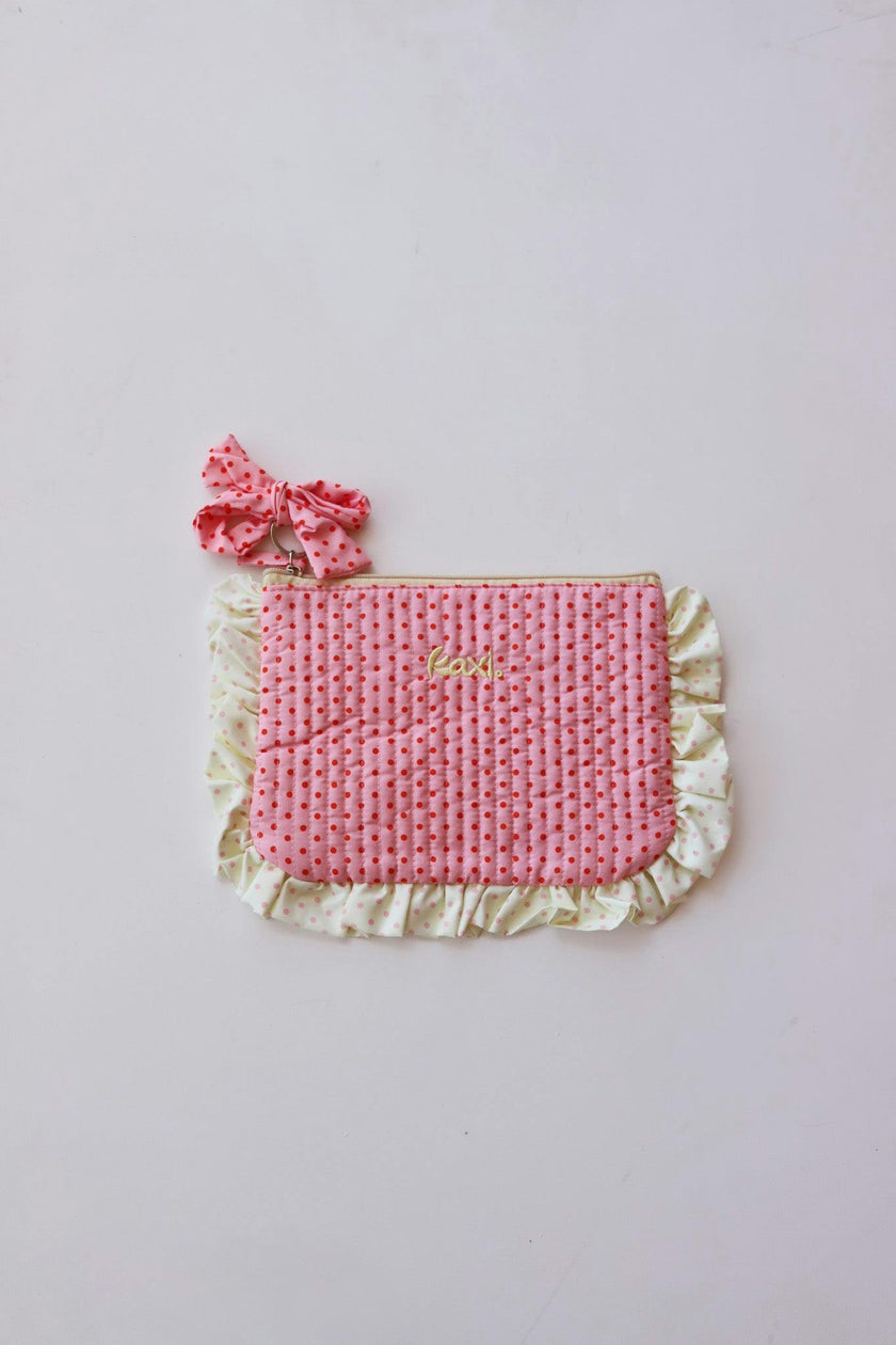POLKA DOT COSMETIC BAG