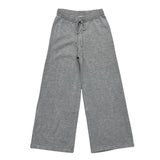 Girls Knit Flare Pants in Mid-Heather Gray