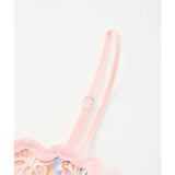 Alanna Frill Embroidered Maxi Dress