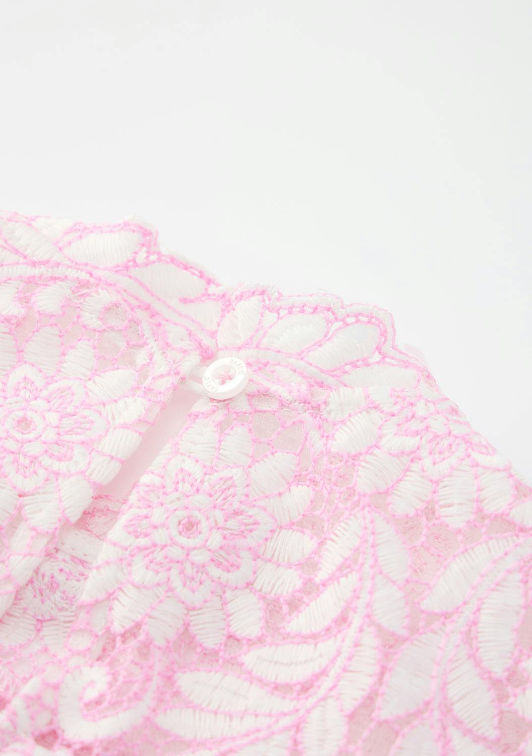 Primrose Embroidery Mini Dress