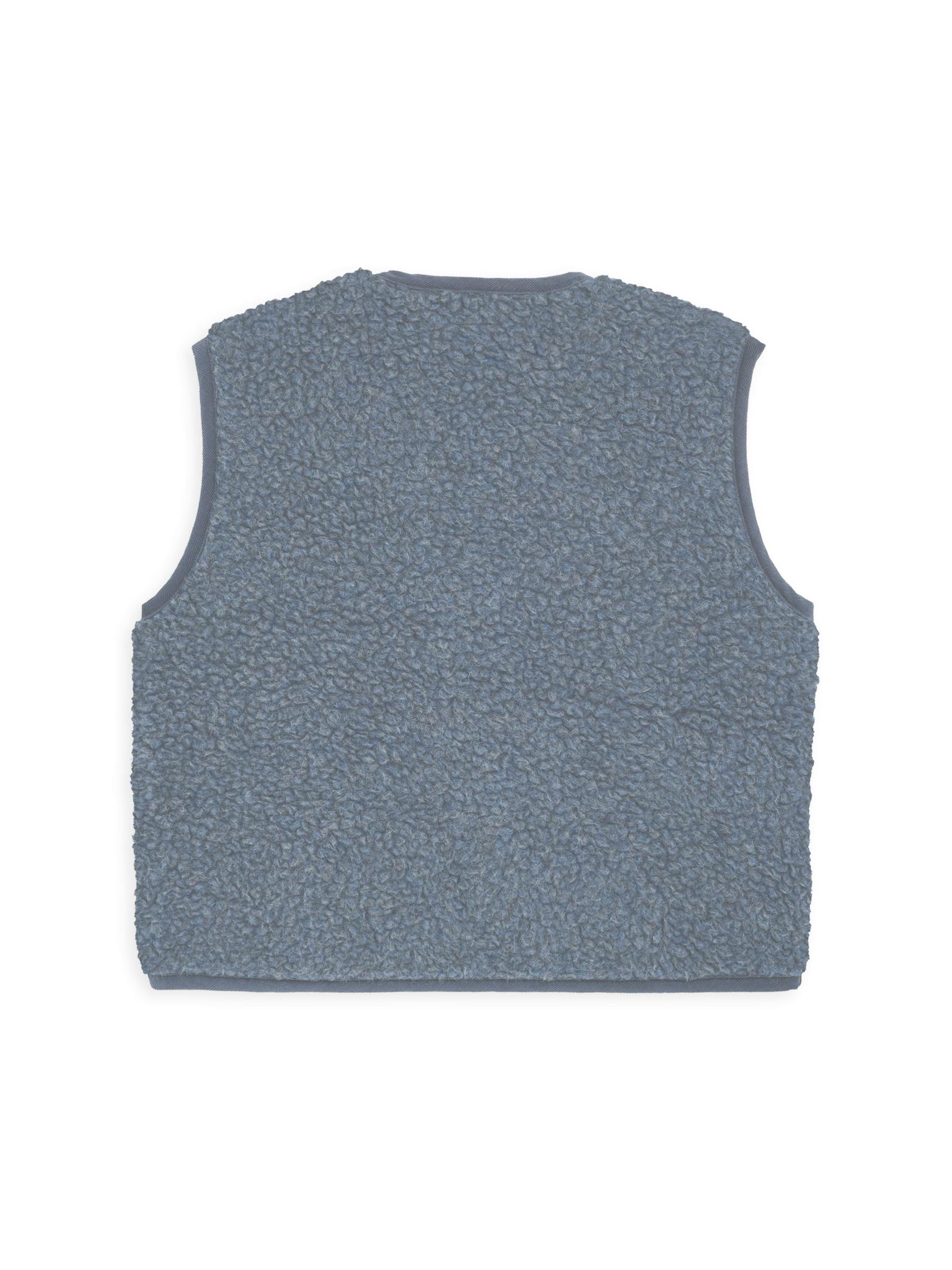 merino wool vest - baltic