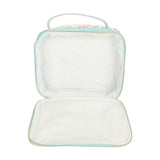 Packed Party Celebrate Every Day Insulated Lunch Box Kids Lunch Bag for School Cute Light Blue Lunch Bag