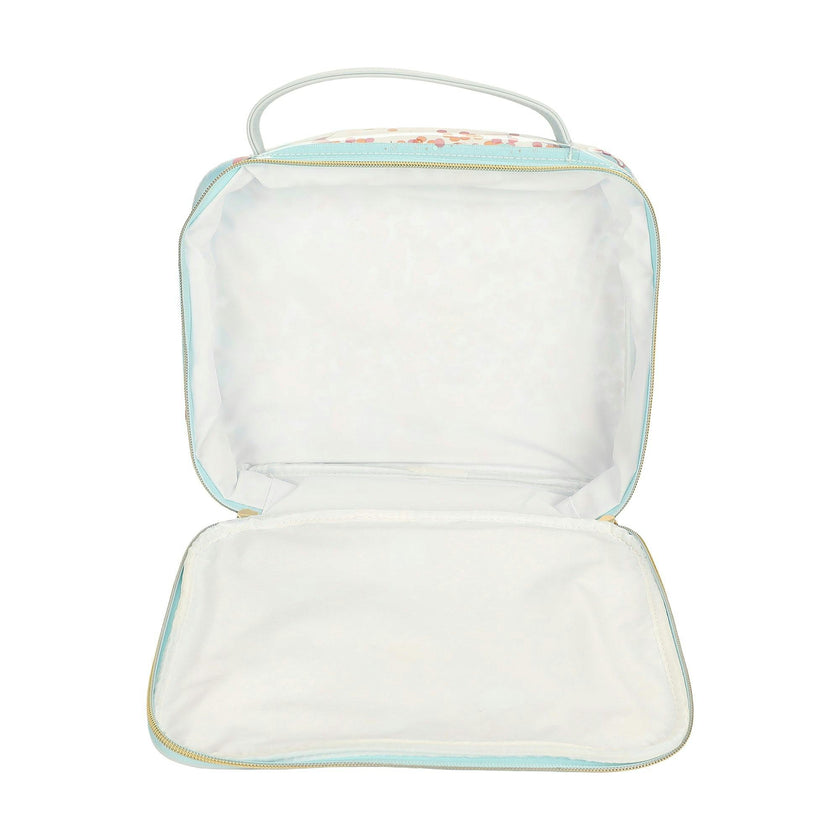 Packed Party Celebrate Every Day Insulated Lunch Box Kids Lunch Bag for School Cute Light Blue Lunch Bag