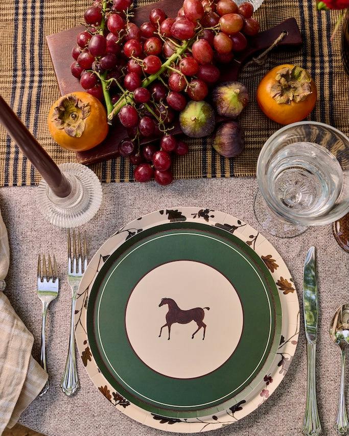 Hickory Dinner Plate Set - Hollow