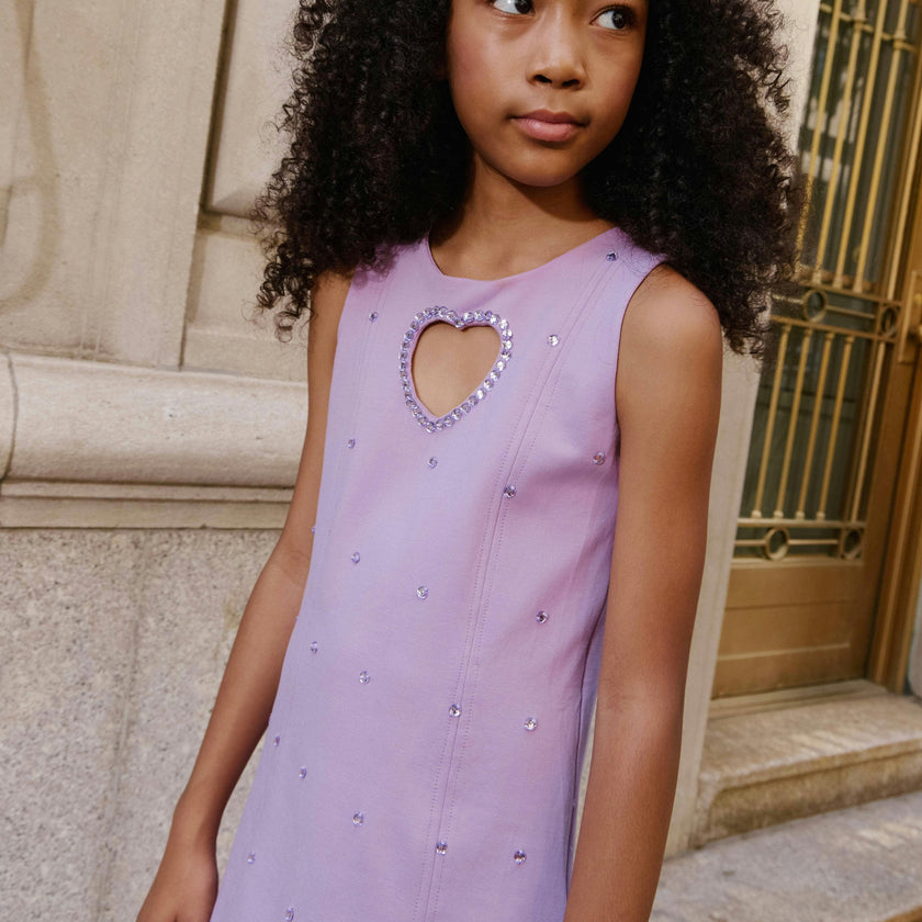 Sweetheart Crystal Heart Dress