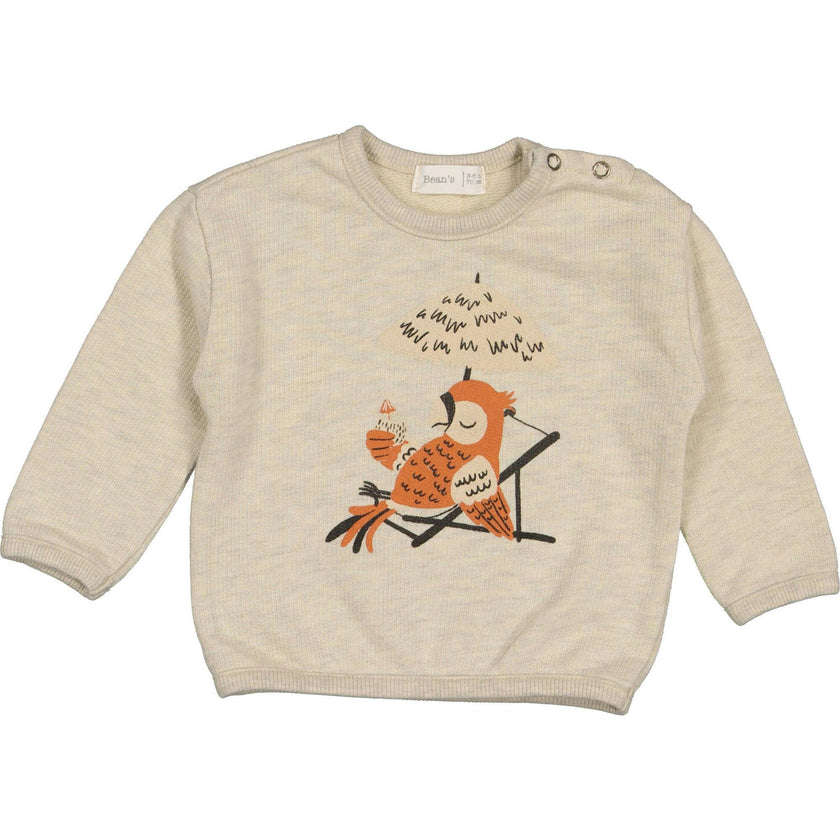 Lounging Print Sweatshirt