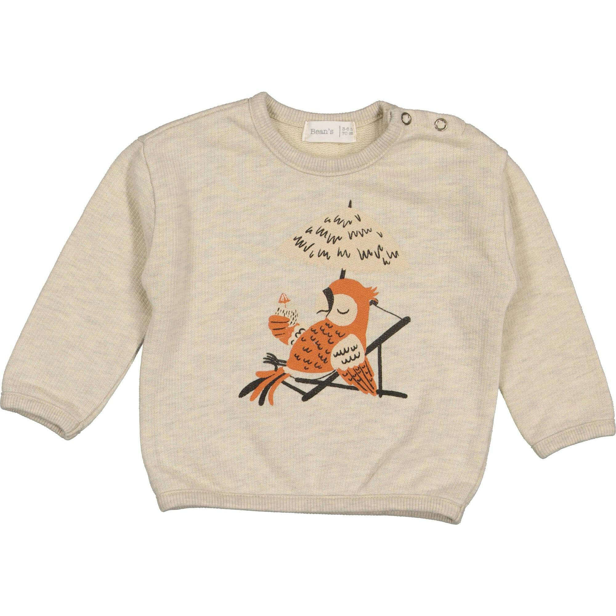 Lounging Print Sweatshirt