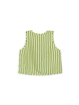 women's linen top - ice matcha