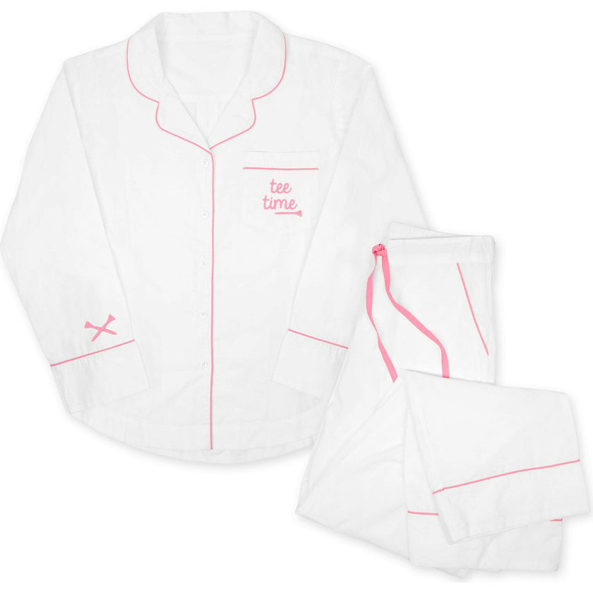 Tee Time Long Pajama Set