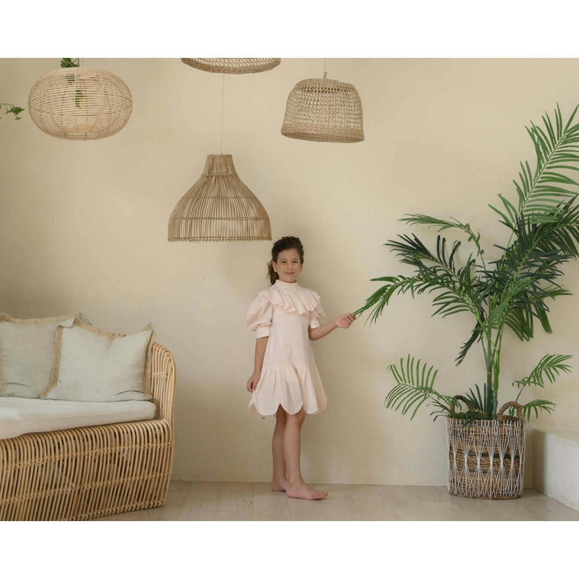 Olivia dress (blush pink)