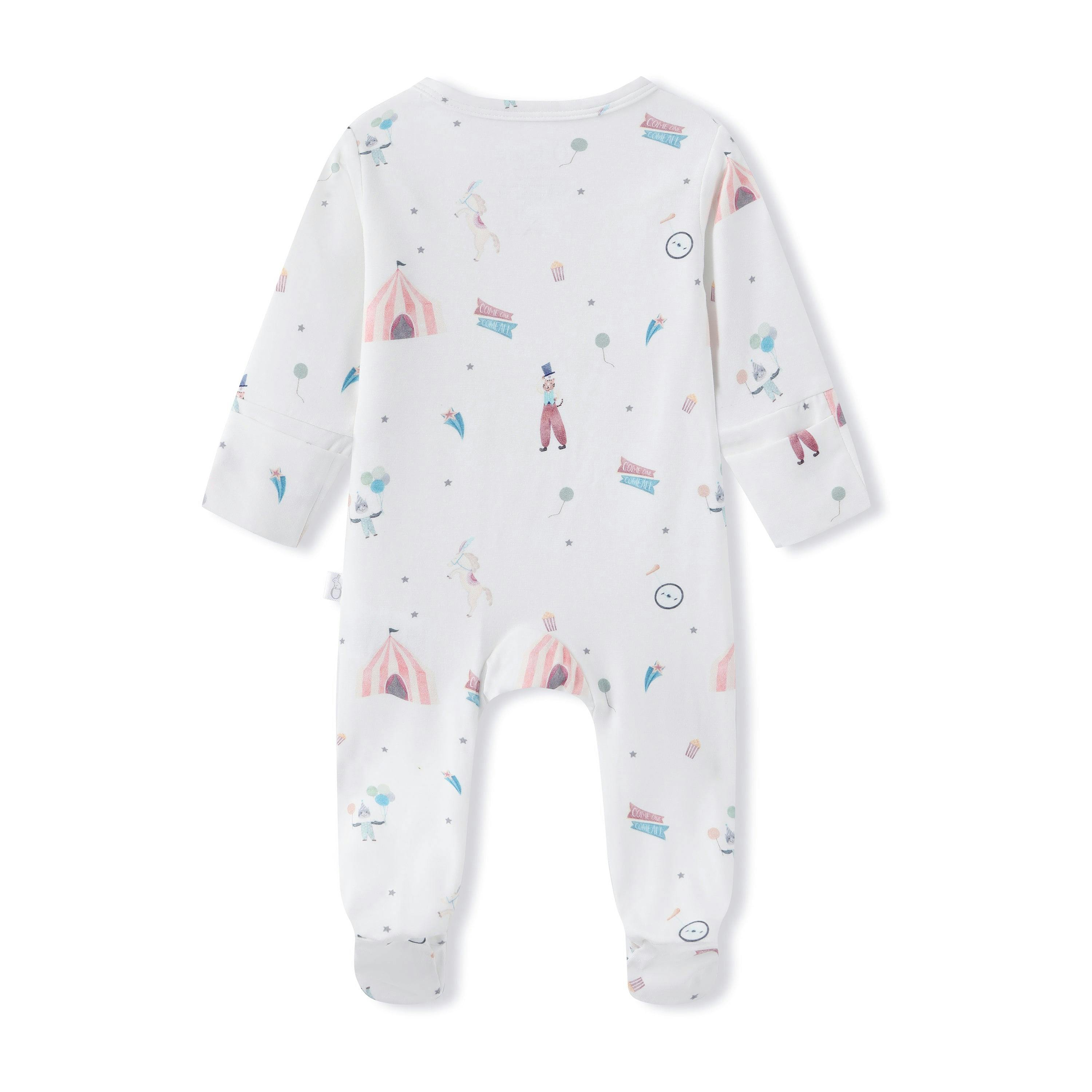 Bamboo Footie Pajama Sleepsuit - Le Cirque
