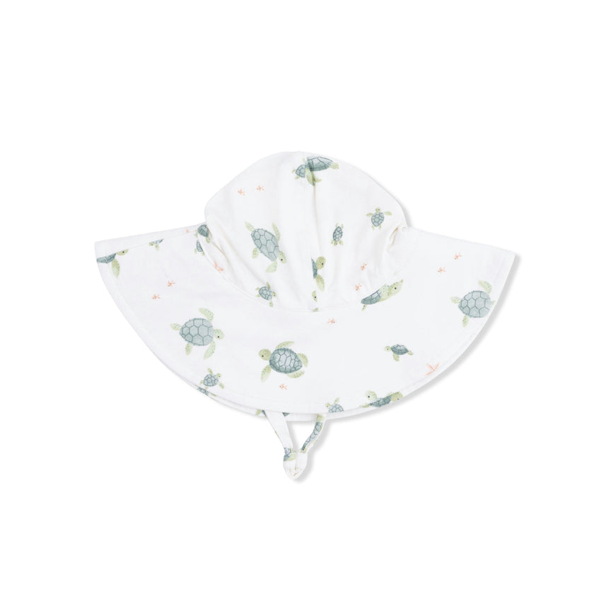 Sea Turtles - Wide Brim Sun Hat