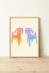 TIERRA CALIENTE CHAIRS POSTER