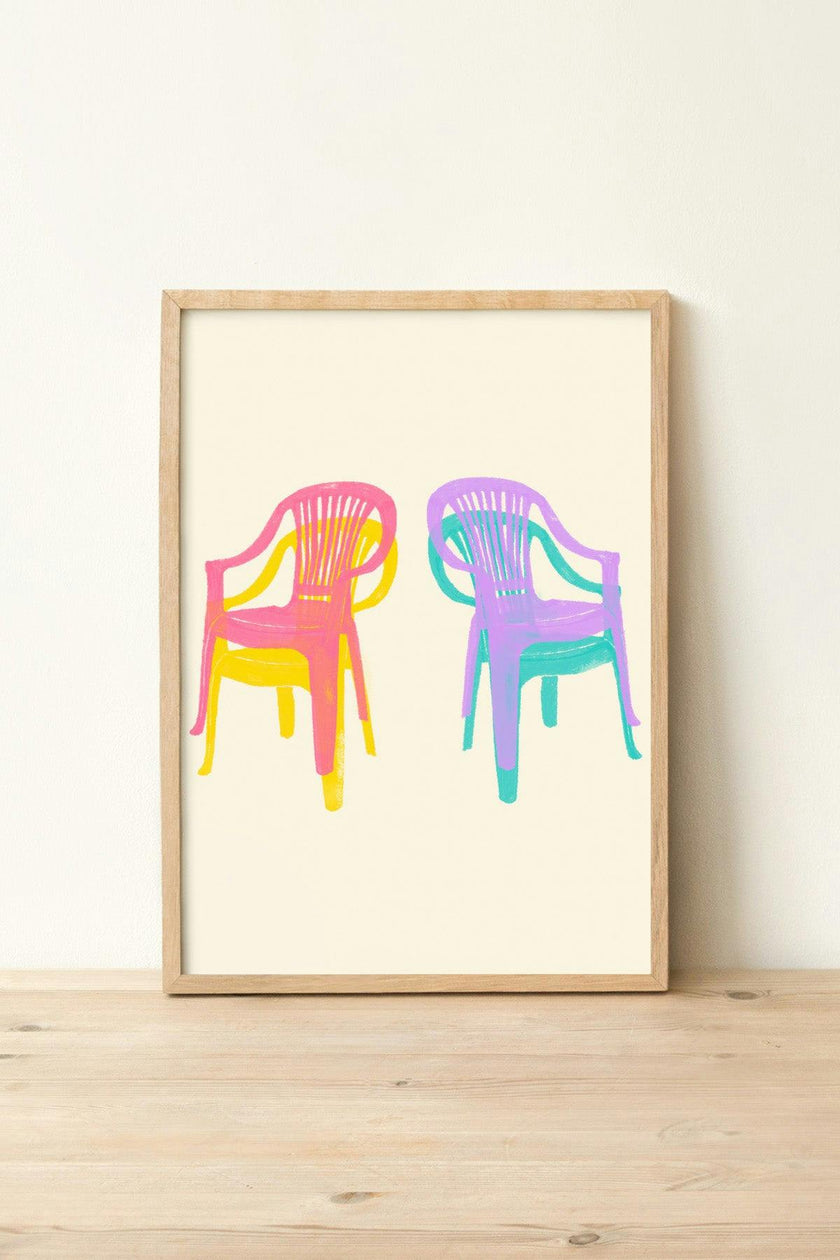 TIERRA CALIENTE CHAIRS POSTER