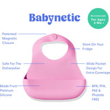 Magnetic Silicone Bib