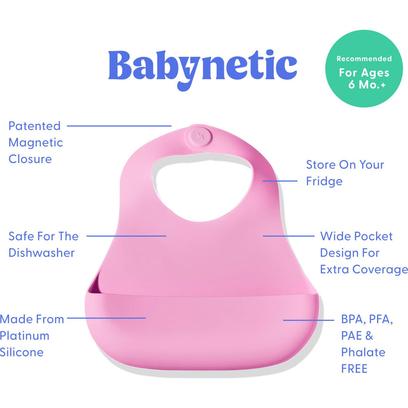 Magnetic Silicone Bib