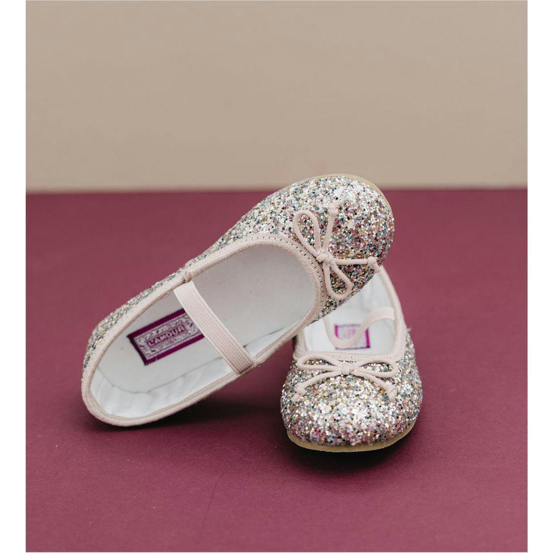 Victoria Sparkle Glitter Flat