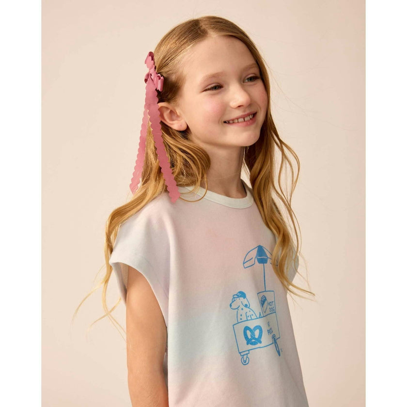 Organic Brooklyn Tank in Pink Cloud