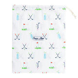 Men's Golf Sleep Shorts - Organic Cotton Poplin