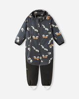 Mjosa - Kids' Softshell Outdoor Jumpsuit