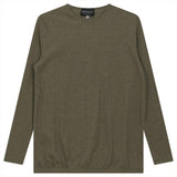 Ribbed Maternty V-Neck Bubble Top