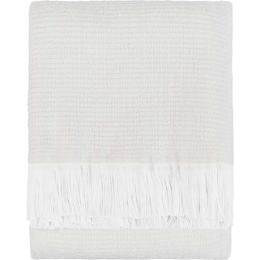 Crosshatch Stain Resistant Indoor Outdoor Throw