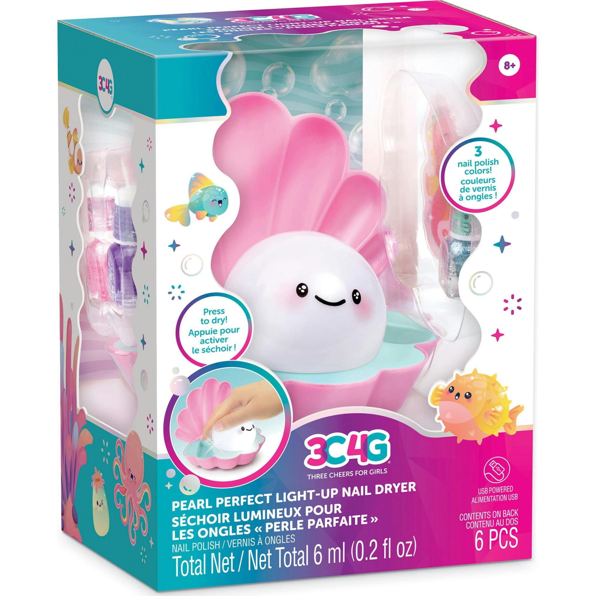 3C4G: Pearl Perfect Light-up Nail Dryer