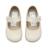Emma Pre-Walker Baby Shoes - Ivory