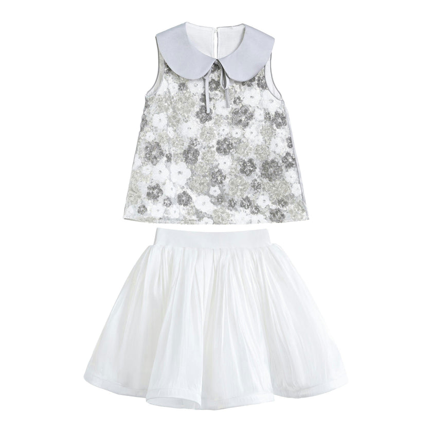 Floral Sleeveless Set