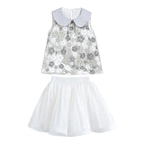 Floral Sleeveless Set