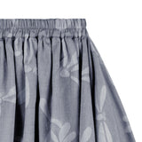Pale Blue Kenzo Asymmetrical Skirt